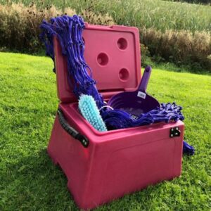 Win a One Step Tack Box with Handles in Your Chosen Colour