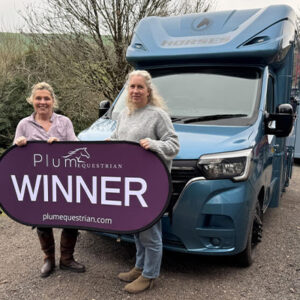 Plum Equestrian Winner Louise with Petit Plum