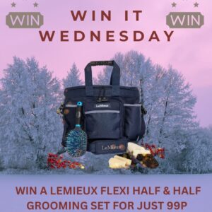 Win it Wednesday Draw To Win a LeMieux Flexi Grooming Set