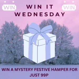 Win it Wednesday Draw To Win a Mystery Festive Box of Goodies