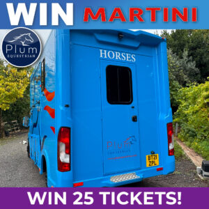 Win 25 Tickets Into our New "Martini Plum" Horsebox Draw