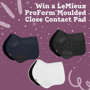 Win a LeMieux ProForm Moulded Close Contact Pad
