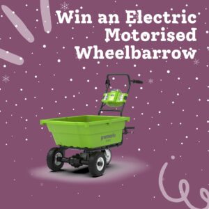 Win a Fantastic Back Saving Electric Motorised Wheelbarrow