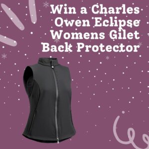 Win a Charles Owen Eclipse Womens Gilet Back Protector