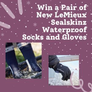 Win a Pair of New LeMieux Sealskinz Waterproof Socks and Gloves
